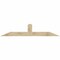 Ekena Millwork Portland Rough Sawn Timber Gable Bracket, Douglas Fir, 84"W x 17"H x 4"D x 6"F, 5/12 Pitch GBW084X17X0406POR00RDF - alternate 1